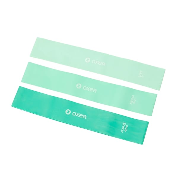 Kit Faixas Elásticas Oxer 3 Unidades