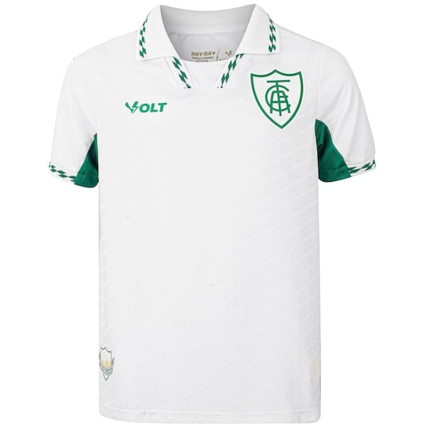 Vista principal Camisa do América-MG II 25/26 Torcedor Volt Juvenil Volt BRANCO