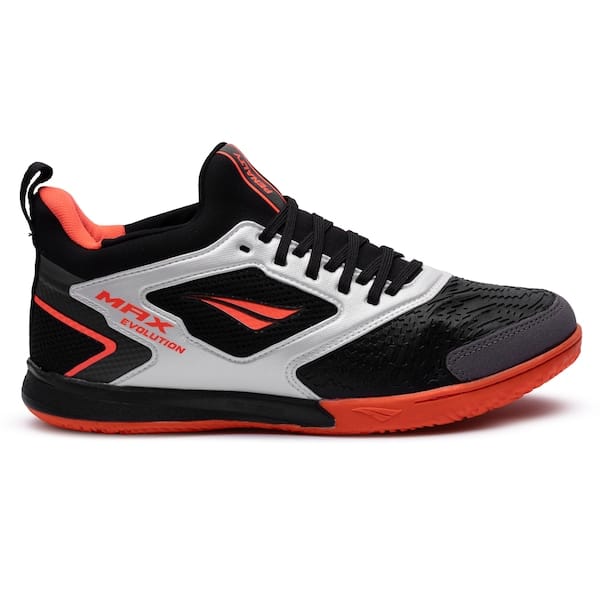 Vista principal Chuteira Futsal Adulto Penalty Max Evolution Locker Y-1 Penalty BRANCO/CORAL