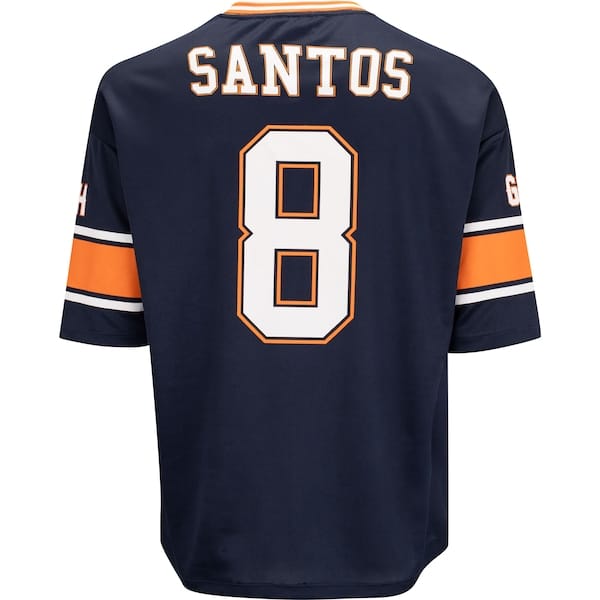 Vista 2 Camiseta do Chicago Bears NFL Santos NF268 Masculina NFL AZUL ESCURO