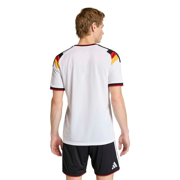 Vista 2 Camisa Seleção da Alemanha I 26/27 Torcedor adidas Masculina Adidas BRANCO