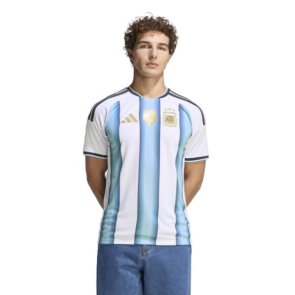 Camisa Seleção da Argentina I 26/27 Torcedor adidas Masculina
