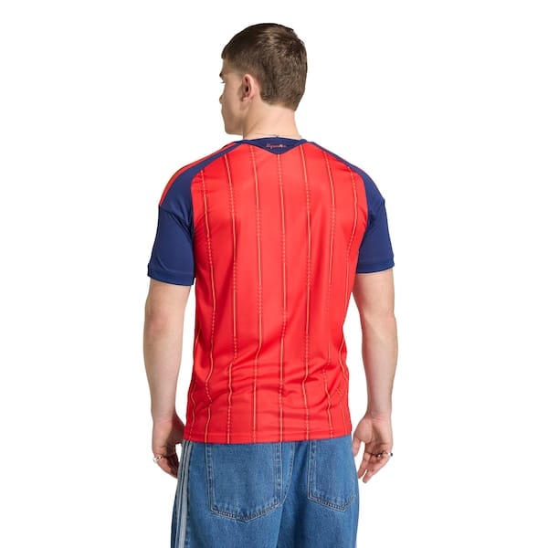Vista 2 Camisa Seleção da Espanha I 26/27 Torcedor adidas Masculina Adidas VERMELHO