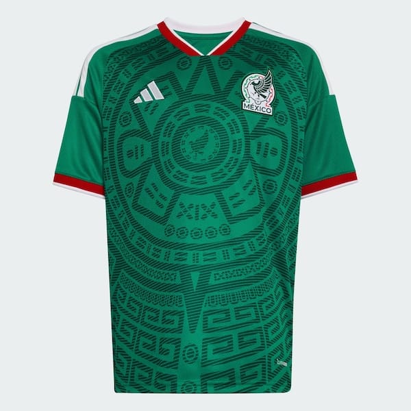 Vista principal Camisa Seleção do México I 26/27 Torcedor adidas Infantil Adidas VERDE