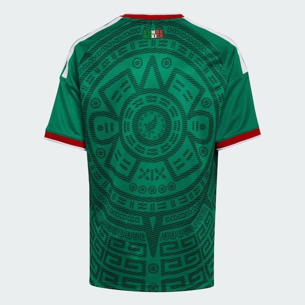 Vista 2 Camisa Seleção do México I 26/27 Torcedor adidas Infantil Adidas VERDE