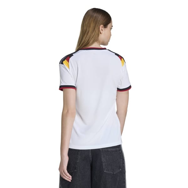 Vista 2 Camisa Seleção da Alemanha I 26/27 Torcedor adidas Feminina Adidas BRANCO
