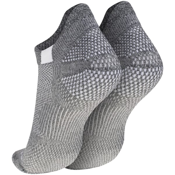 Vista 2 Meia Para Corrida Nike Lightweight Running No Show 1 par Nike CINZA