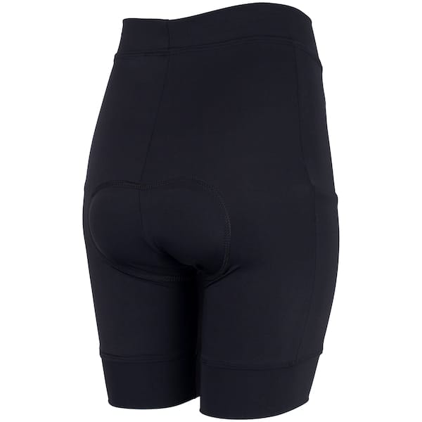 Vista 2 Bermuda de Ciclismo Feminina Barbedo Belíssima Barbedo PRETO