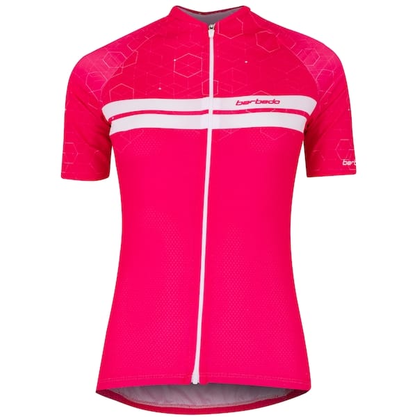 Camisa de Ciclismo Feminina Barbedo Marble
