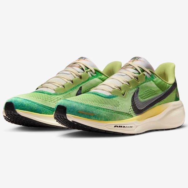 Vista 2 Tênis Masculino Nike Air Zoom Pegasus SE Nike VERDE/PRETO