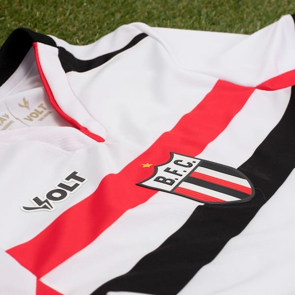 Vista 2 Camisa do Botafogo-SP I 25/26 Torcedor Volt Infantil Volt BRANCO