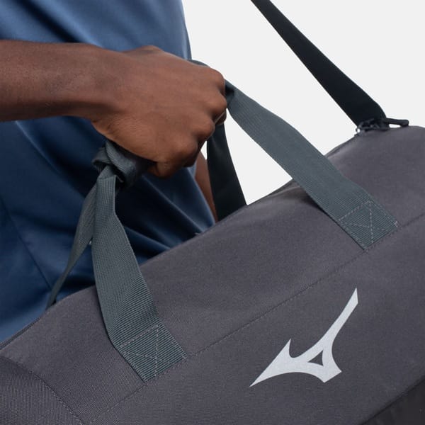 Vista 2 Mala Mizuno Gym 25 Litros Mizuno CINZA ESCURO