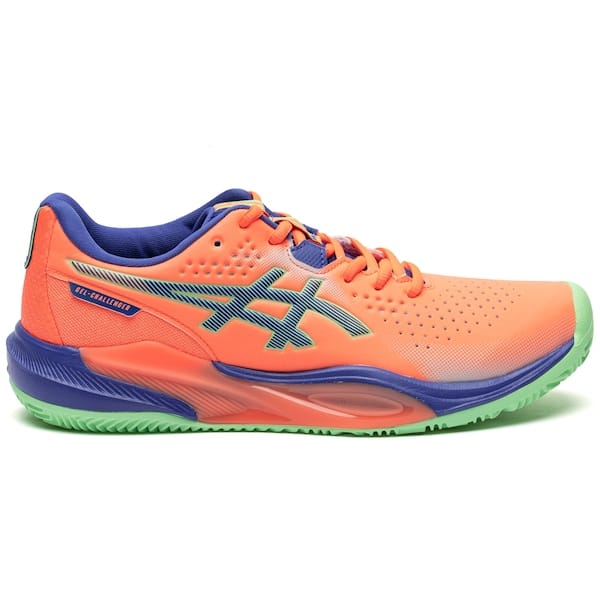 Vista principal Tênis Masculino ASICS Gel-Challenger 15 Padel ASICS LARANJA/AZUL