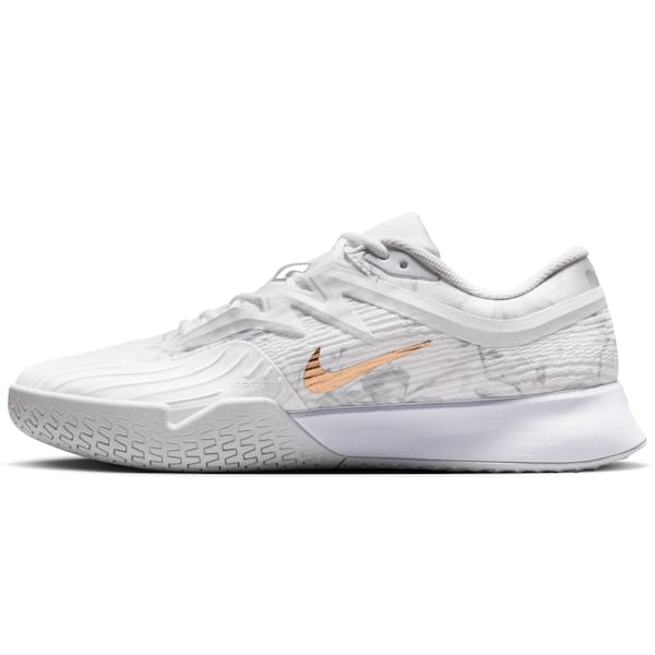 Vista 2 Tênis Masculino Nike Zoom Vapor Pro 3 Magnolia Nike BRANCO/OURO