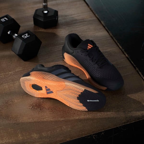 Vista 2 Tênis Masculino adidas Dropset 4 Power Trainer Adidas PRETO/LARANJA