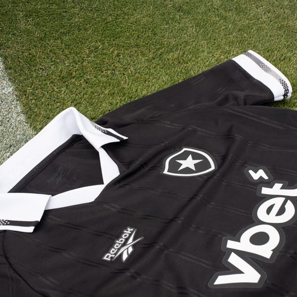 Vista 2 Camisa do Botafogo II 25/26 Torcedor Reebok Feminina Reebok PRETO