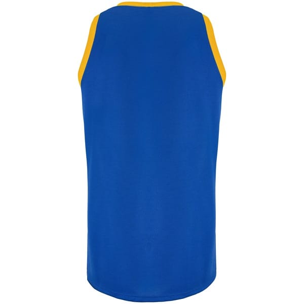 Vista 2 Camiseta Regata Golden State Warriors NBA Conference NB882 Masculina NBA AZUL