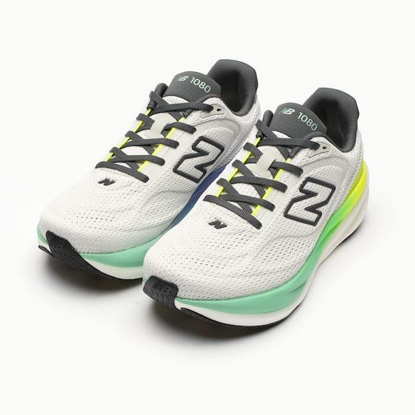 Vista 2 Tênis Masculino New Balance 1080v15 New Balance BRANCO/CINZA