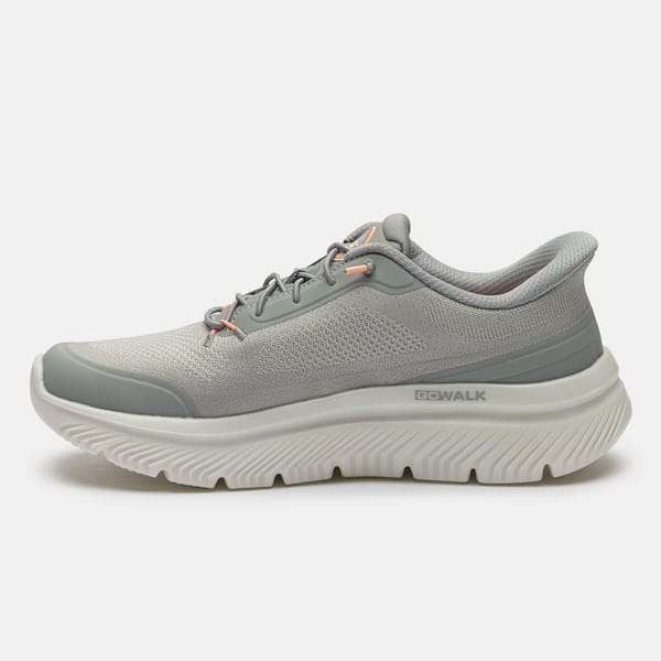 Vista 2 Tênis Feminino Skechers Go Walk Max Cushioning Hyper Skechers CINZA ESCURO