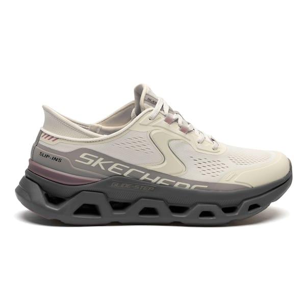Vista principal Tênis Feminino Skechers Glide-step Altus Skechers BRANCO/ROYAL/MESCLA
