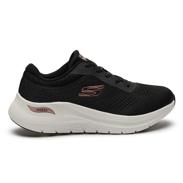 Vista principal Tênis Feminino Skechers Archi Fit 2.0 Big League Skechers PRETO