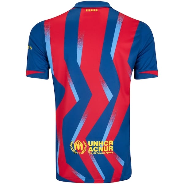 Vista 2 Camisa Barcelona IV 25/26 Torcedor Pro Nike Masculina Nike AZUL/VERMELHO
