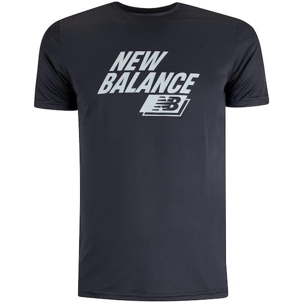 Vista principal Camiseta New Balance N Masculina New Balance PRETO