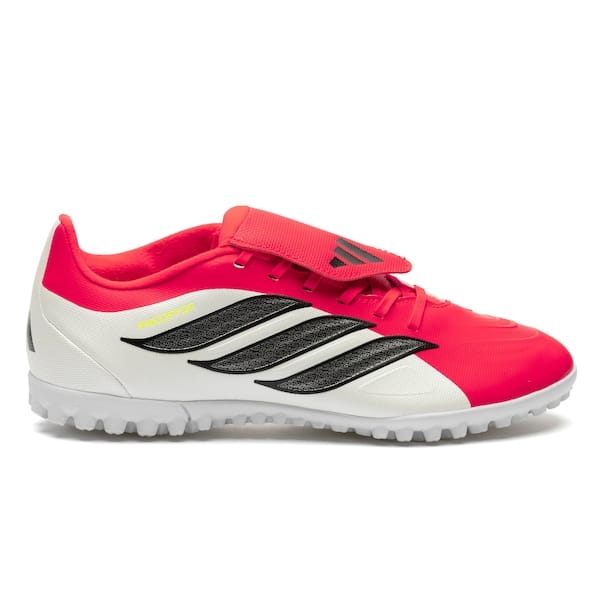 Vista principal Chuteira Society Adulto adidas Predator Club Adidas VERMELHO/BRANCO