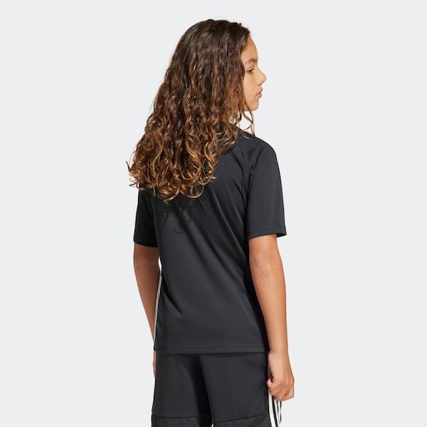 Vista 2 Camiseta adidas Tiro Essentials Infantil Adidas PRETO/BRANCO