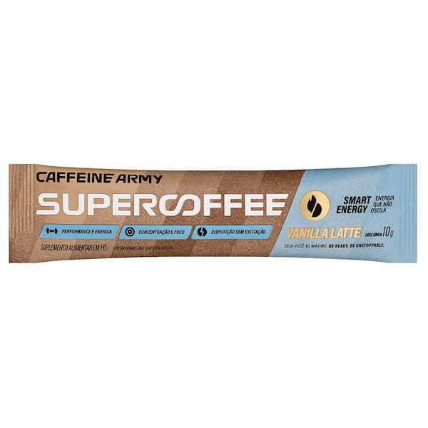Pré-Treino SuperCoffee Vanilla Latte Stick - 10g