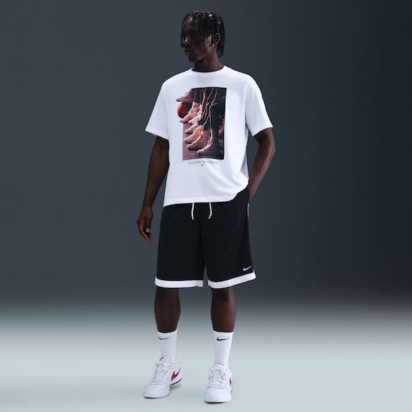 Vista 2 SHORT NIKE DF DNA ACD 11IN Nike PRETO/BRANCO