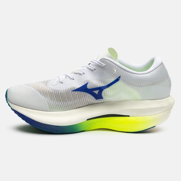 Vista 2 Tênis Unissex Mizuno Hyperwarp Pro Mizuno BRANCO/AZUL