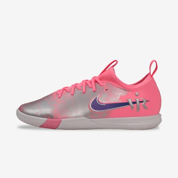 Vista 2 CHUTEIRA FUT JR ZOOM VAPOR 16 ACAD VJR Nike ROSA/AZUL