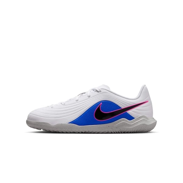 Vista 2 CHUTEIRA FUTSAL JR TIEMPO MAESTRO CLUB Nike BRANCO/AZUL