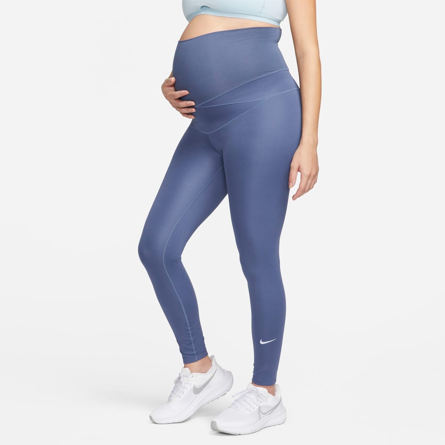 Vista principal Legging Nike One Maternidade Feminina Nike Azul
