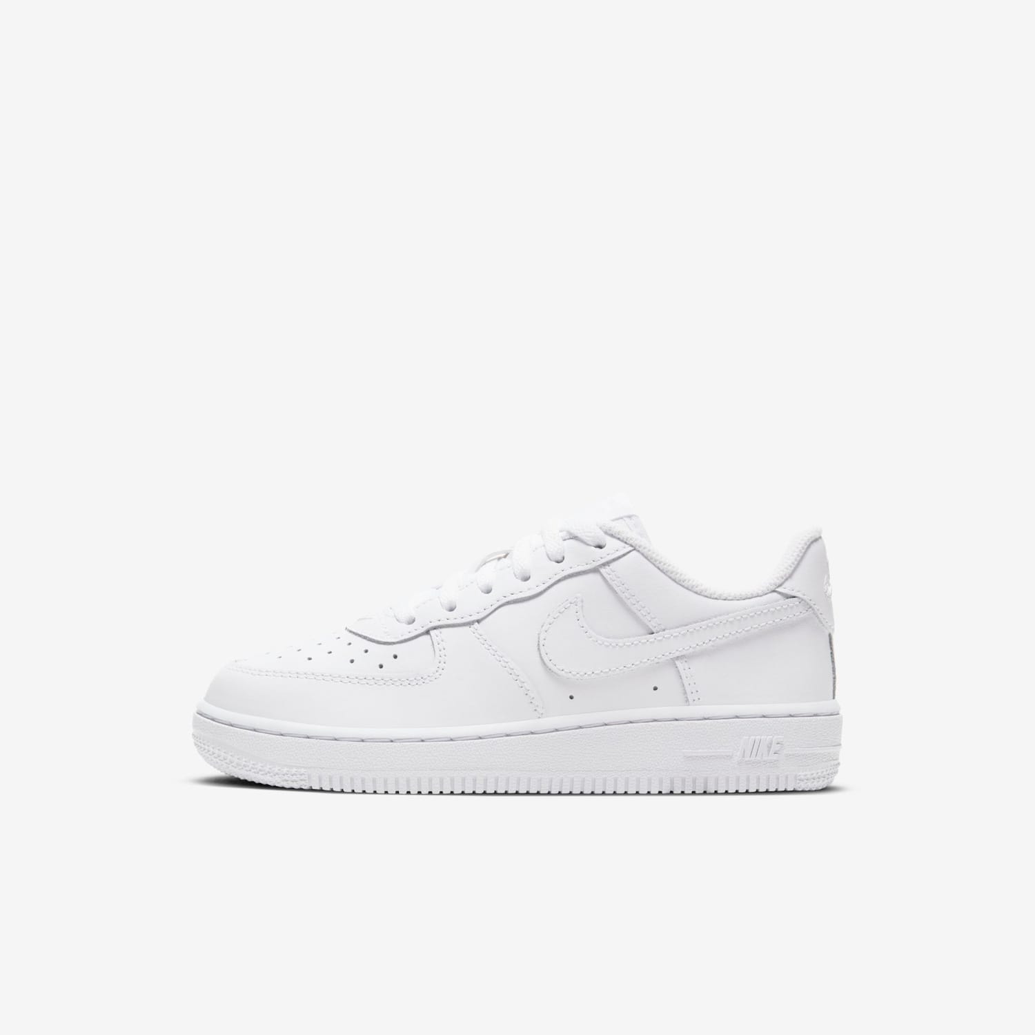 Vista principal Tênis Nike Force 1 LE Infantil Nike Sportswear Branco