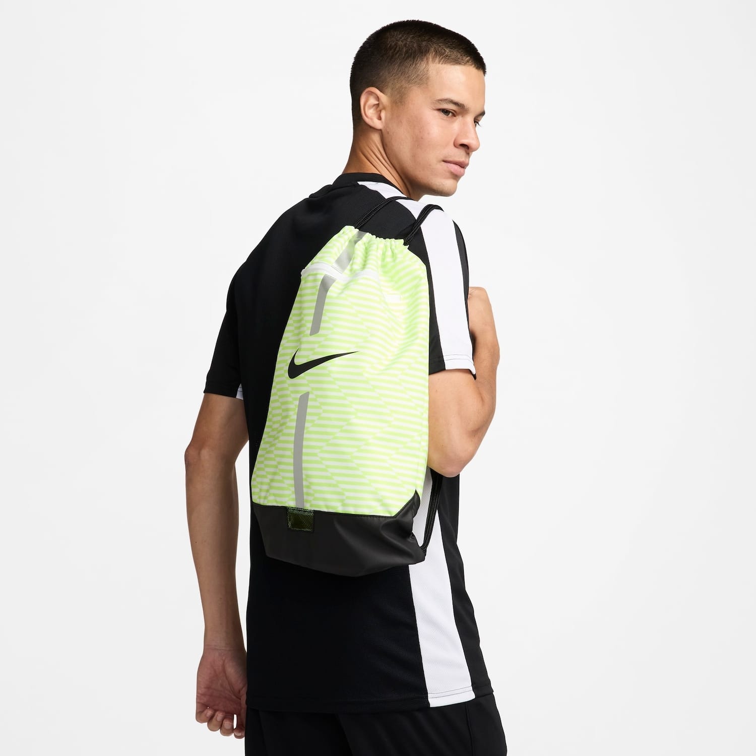 Vista principal Sacola Nike Academy Unissex Nike Preto