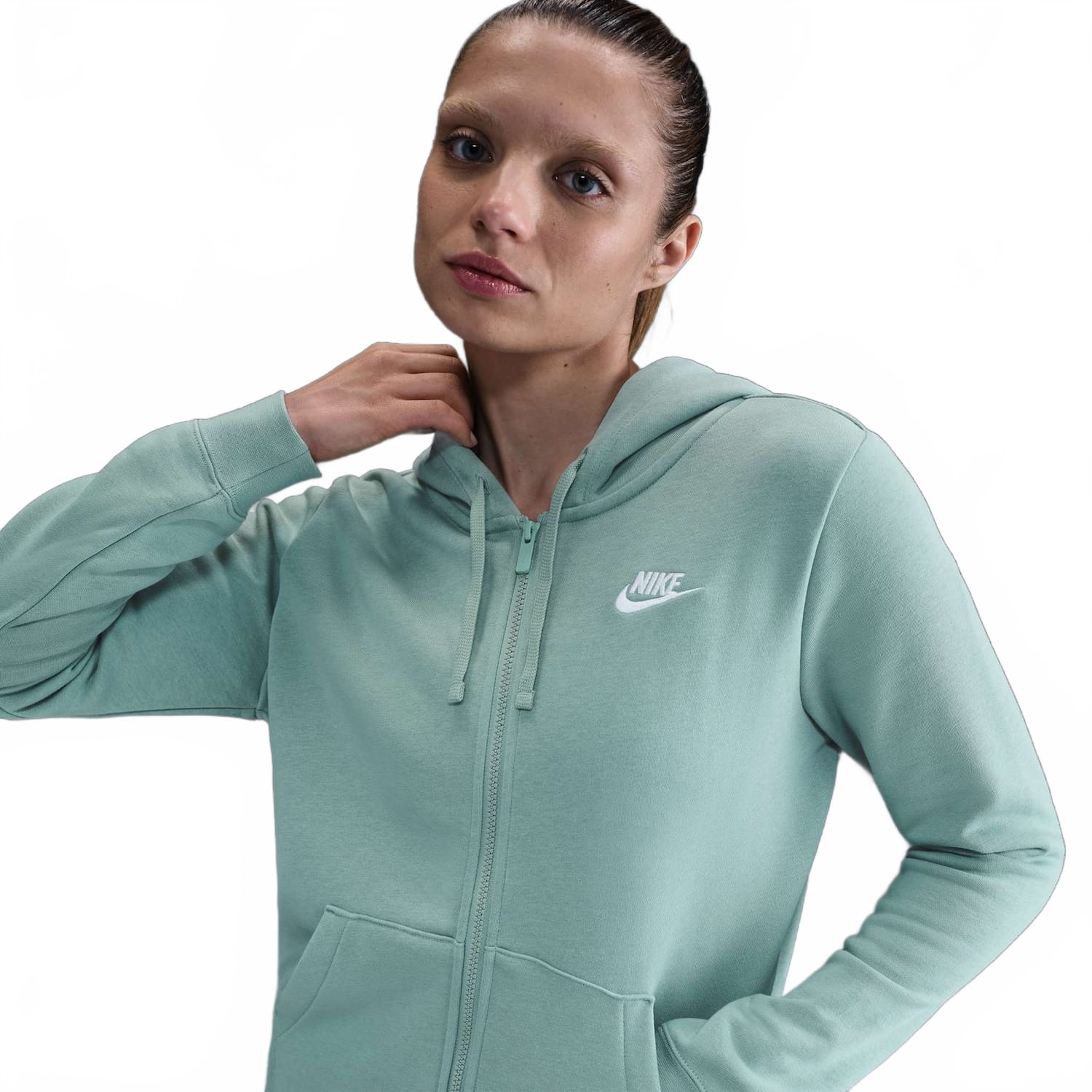 Jaqueta Nike Sportswear Club Fleece Feminina