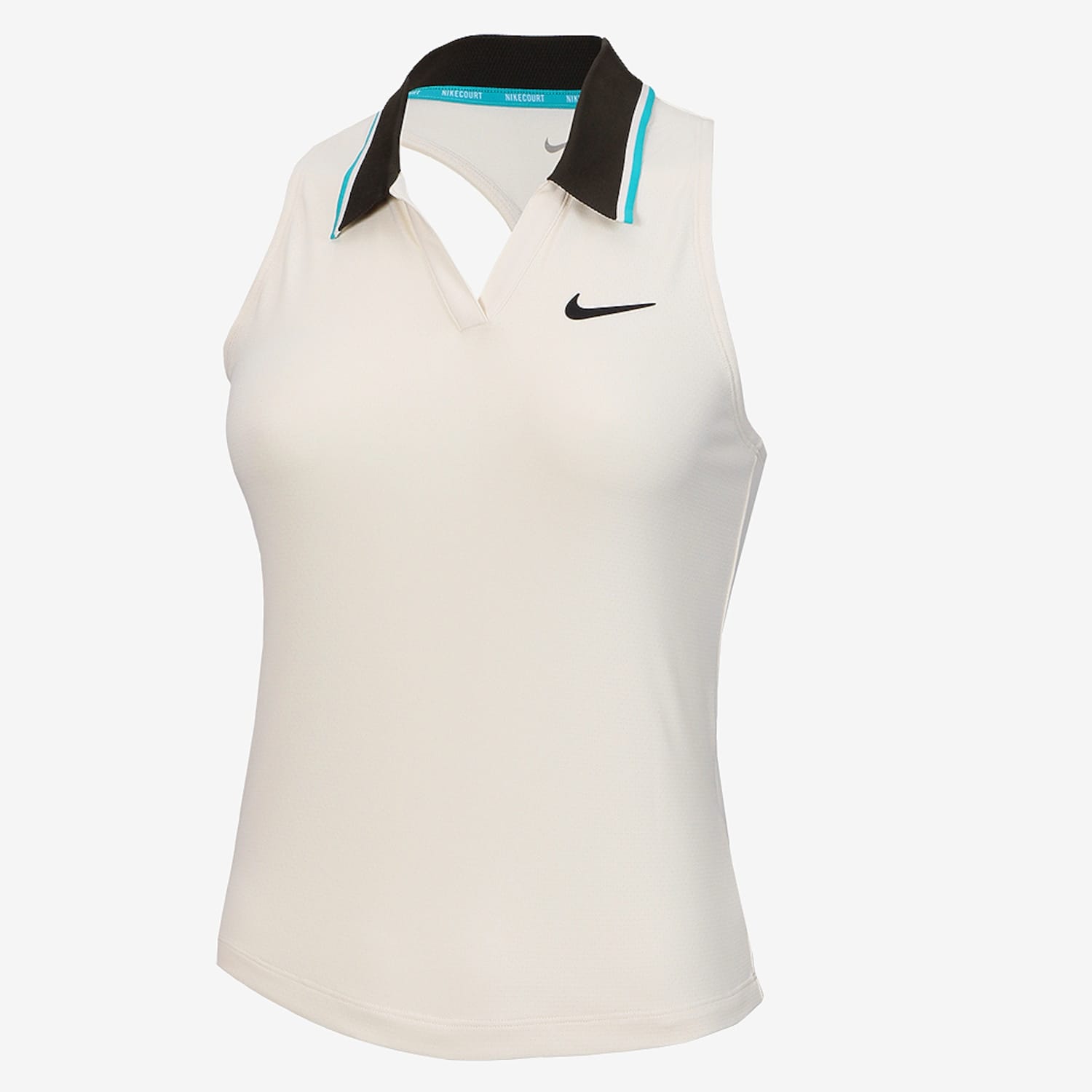 Vista principal Regata Nike Court Dri-FIT Slam Feminina Nike Amarelo