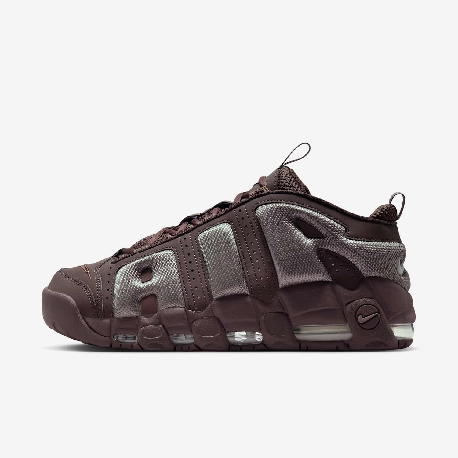 Vista principal Tênis Nike Air More Uptempo Masculino Nike Marron