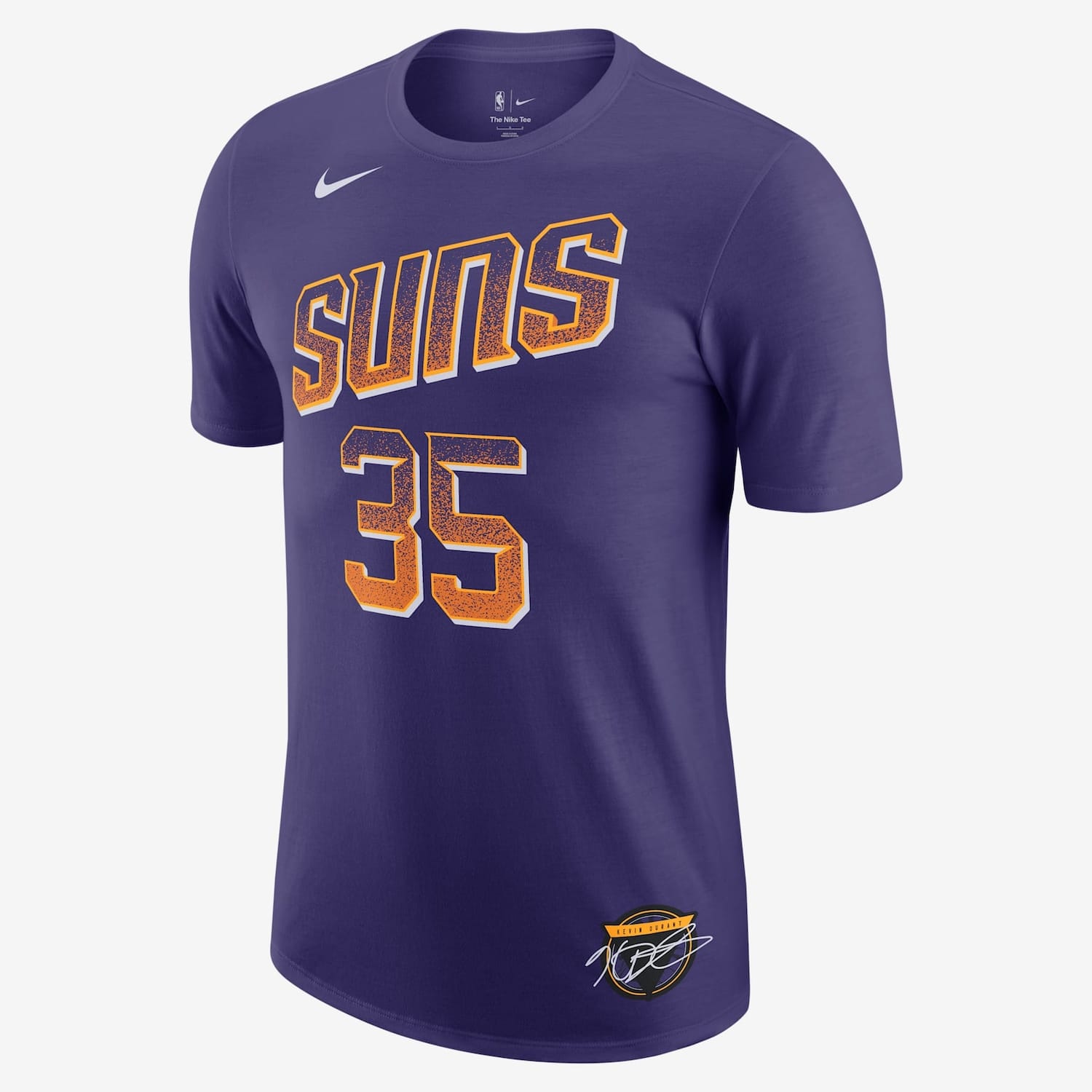 Vista principal Camiseta Nike Kevin Durant Morant Phoenix Suns Masculina Nike Roxo
