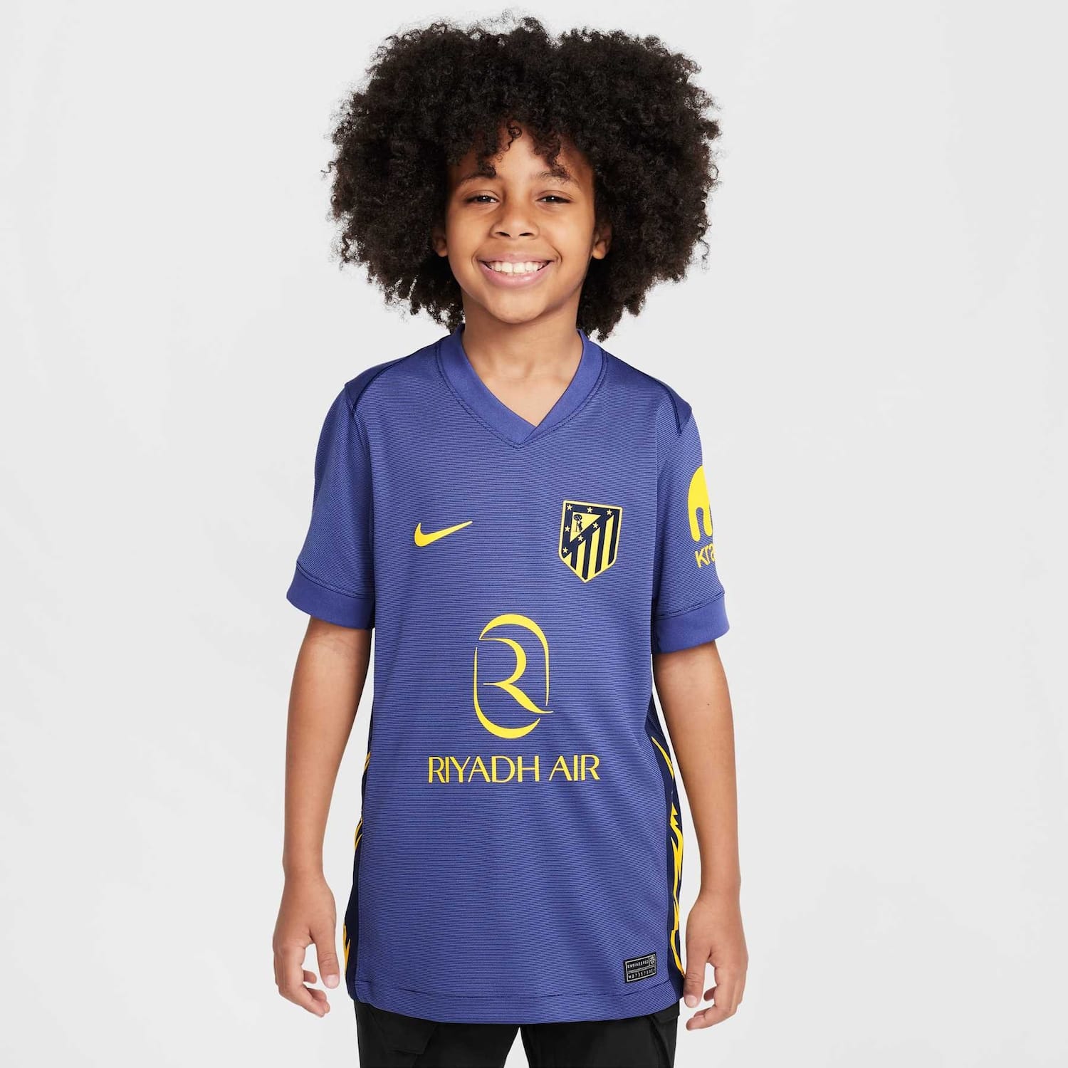 Camisa Nike Atlético de Madrid II 2025/26 Torcedor Pro Infantil