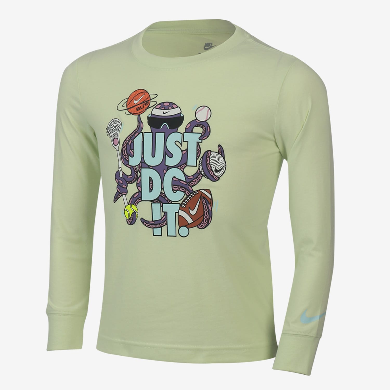 Camiseta Manga Longa Nike JDI Infantil