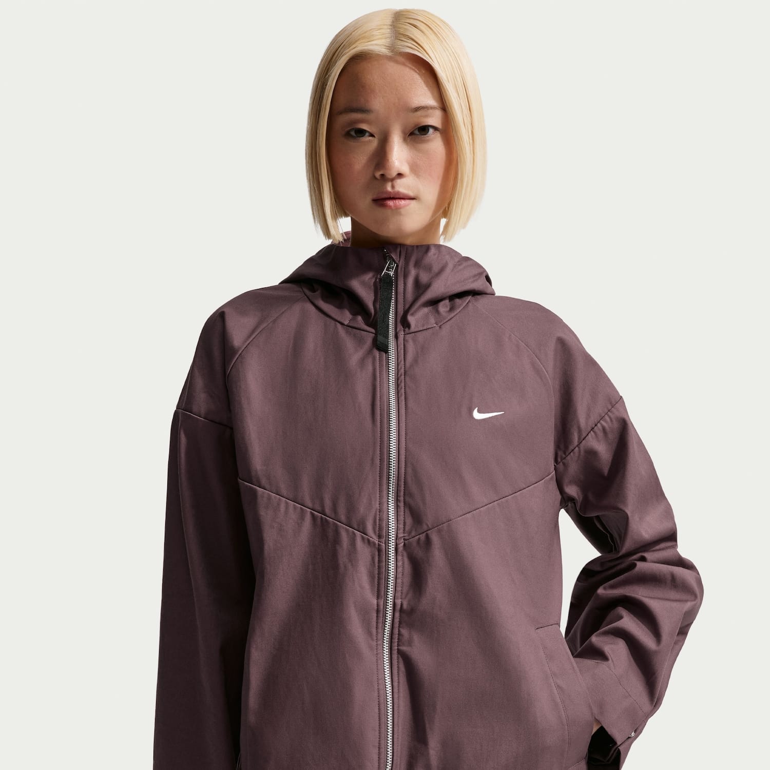 Vista principal Jaqueta Nike Rain Runner Lite Feminina Nike Roxo