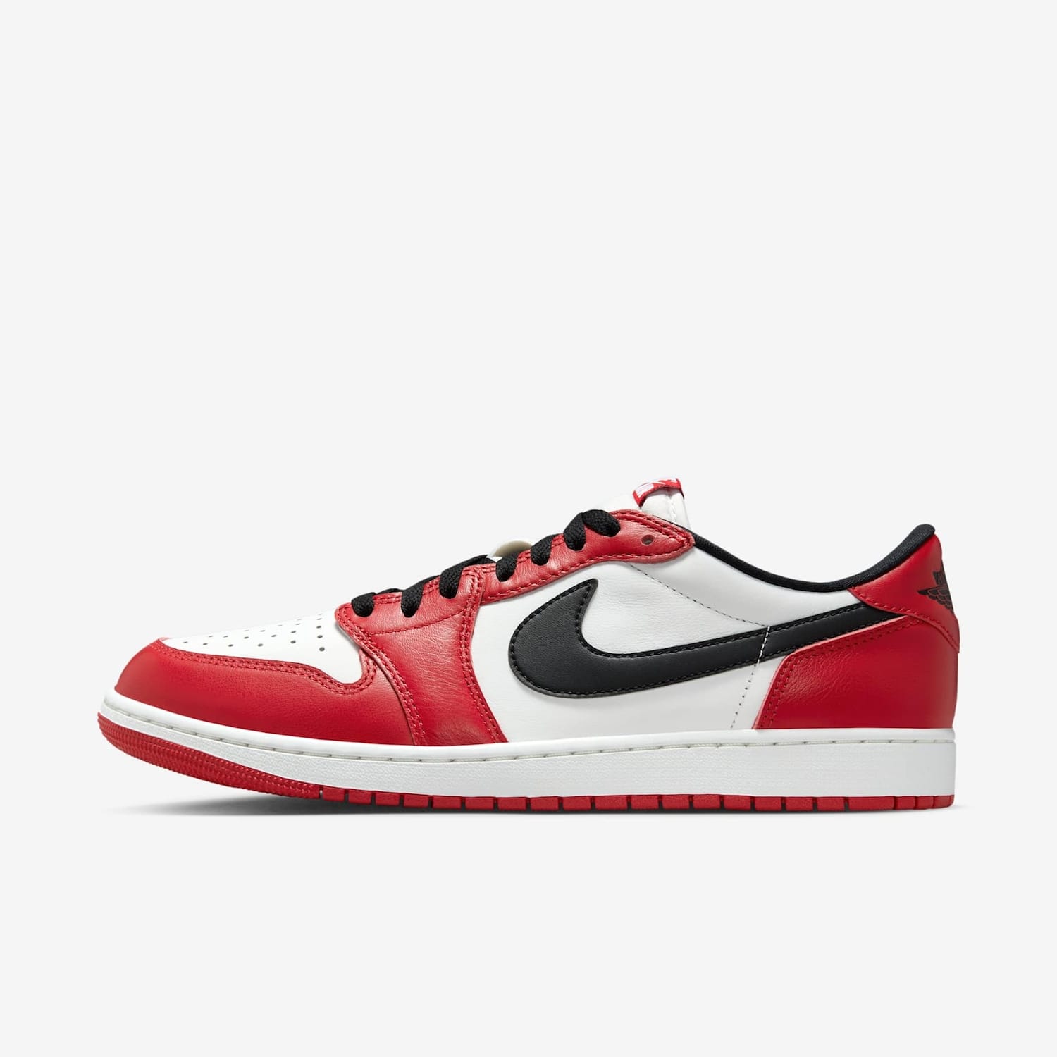Vista principal Air Jordan 1 Low OG Jordan Vermelho