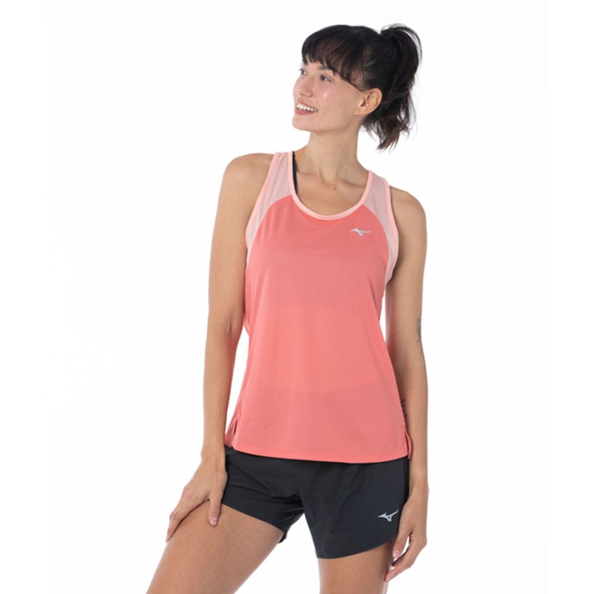 Regata de Corrida Feminina Mizuno Dryaeroflow Tank Roxo
