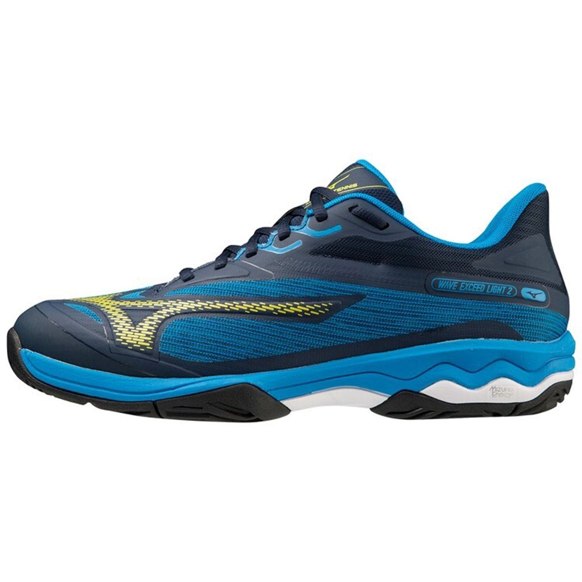 Tênis de Tennis Masculino Mizuno Wave Exceed Light 2 All Court Azul