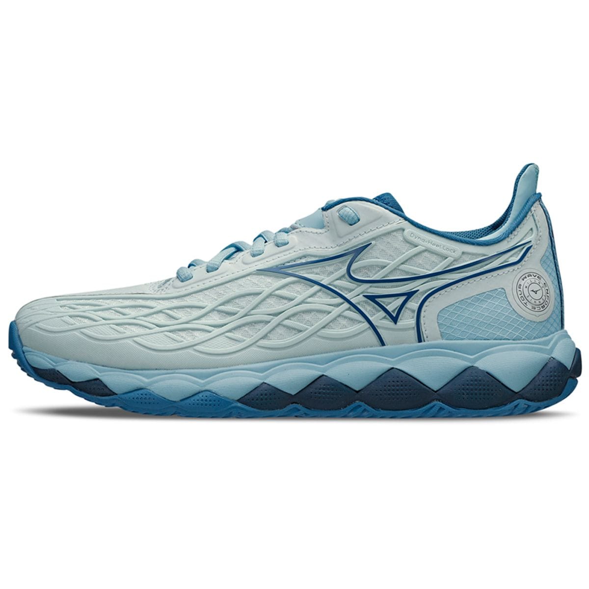 Vista principal Tênis de Tennis Feminino Mizuno Wave Enforce Tour All Court Azul Mizuno