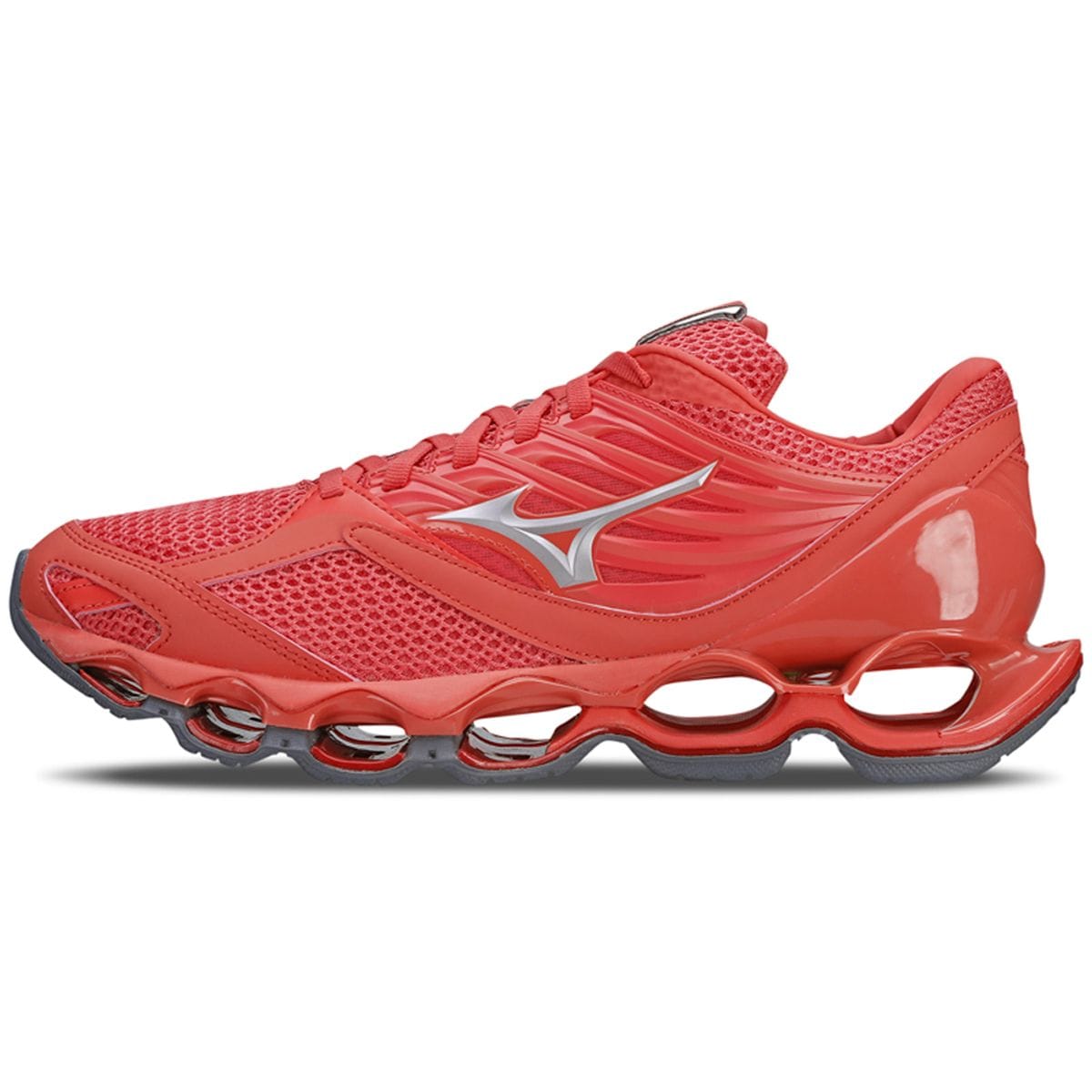 Vista principal Tênis Unissex Mizuno Wave Prophecy 13-S Vermelho Mizuno