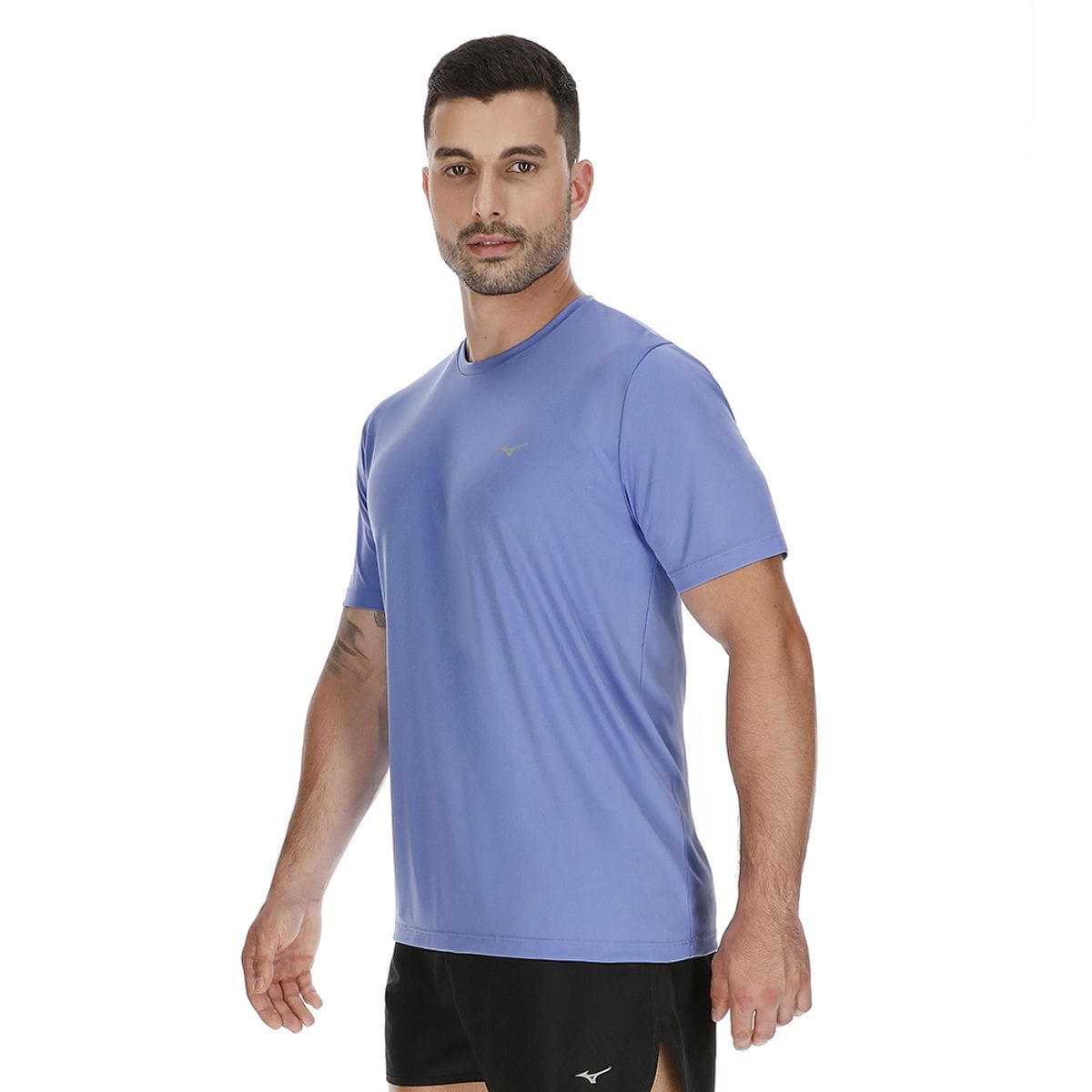 Camiseta de Treino Masculina Mizuno Run Spark 2 Azul